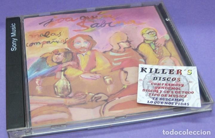 CDs de m&uacute;sica: Joaqu&iacute;n Sabina - Malas compa&ntilde;&iacute;as - CD - Foto 1