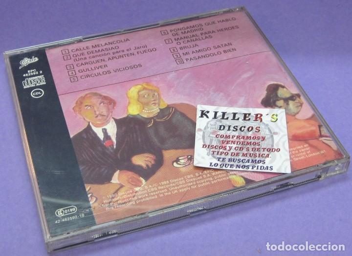 CDs de m&uacute;sica: Joaqu&iacute;n Sabina - Malas compa&ntilde;&iacute;as - CD - Foto 2