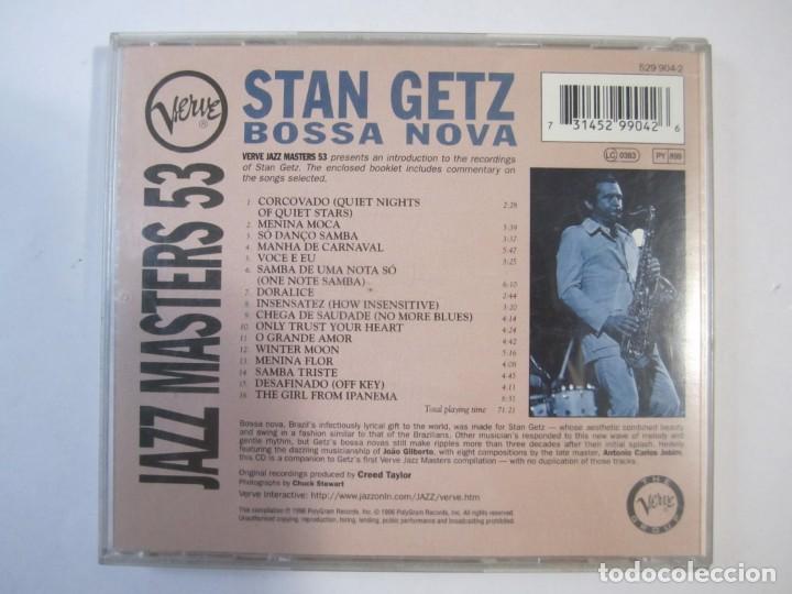 CDs de m&uacute;sica: CD, Stan Getz, Bossa Nova, Jazz Masters 53 - Foto 2