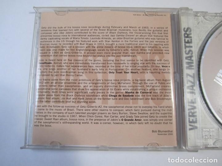 CDs de m&uacute;sica: CD, Stan Getz, Bossa Nova, Jazz Masters 53 - Foto 3