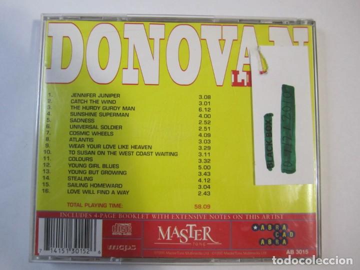 CDs de m&uacute;sica: CD, Donovan, Live, Universal Soldier Atlantis - Foto 2