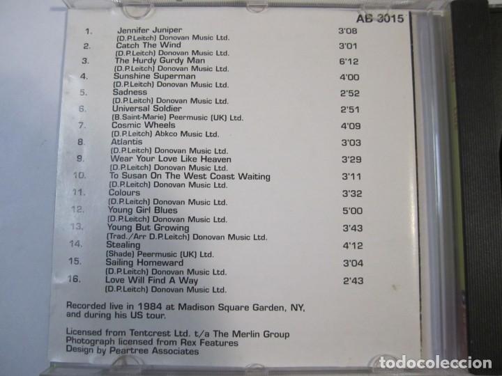CDs de m&uacute;sica: CD, Donovan, Live, Universal Soldier Atlantis - Foto 3