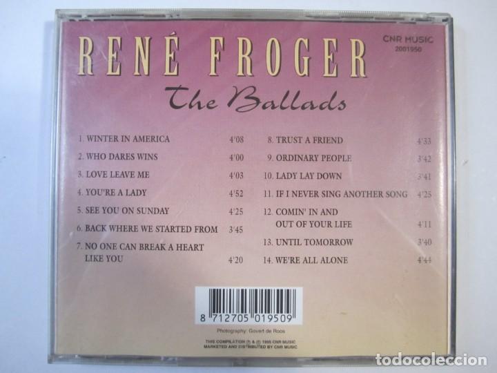 CDs de m&uacute;sica: CD, Ren&eacute; Froger, The Ballards - Foto 2