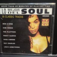 CDs de Música: DOBLE CD DE LO MEJOR DEL SOUL - 30 CANCIONES CLASICAS - COMO NUEVO SONY MUSIC PEPETO. Lote 274639333