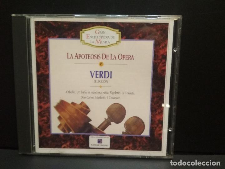 CDs de m&uacute;sica: LA APOTESIS DE LA OPERA VERDI SELECCION CD PROMO ALFA DELTA PEPETO