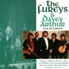 CDs de Música: THE FUREYS & DAVEY ARTHUR - LIVE IN CONCERT - CD ALBUM - 11 TRACKS - MUSIC COLLECTION - AÑO 1995