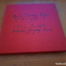 CDs de Música: ROSA TORRES-PARDO. TRES BULLETS. CD DIGIPACK. EDUARDO ARROYO. BUEN ESTADO. ALGO DIFICIL. Lote 274891423