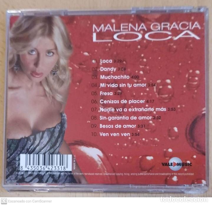CDs de m&uacute;sica: MALENA GRACIA (LOCA) CD 2003 - Foto 2
