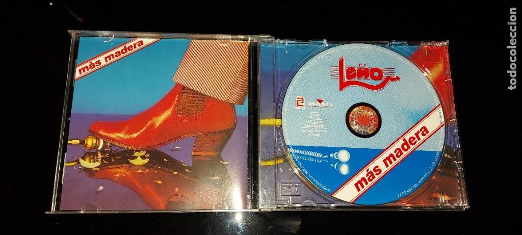 CDs de m&uacute;sica: CD LE&Ntilde;O MAS MADERA SERDISCO A&Ntilde;O 1999 - Foto 4