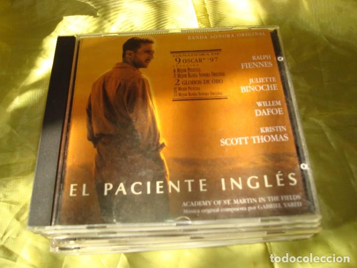 CDs de m&uacute;sica: EL PACIENTE INGLES. B.S.O. CD. - Foto 1
