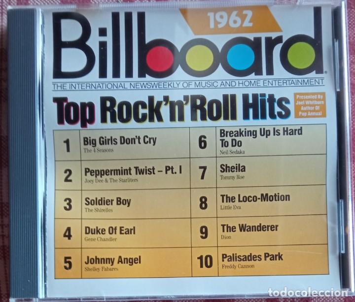 Music CDs: Billboard 1962 Top Rock'n'Roll Hits