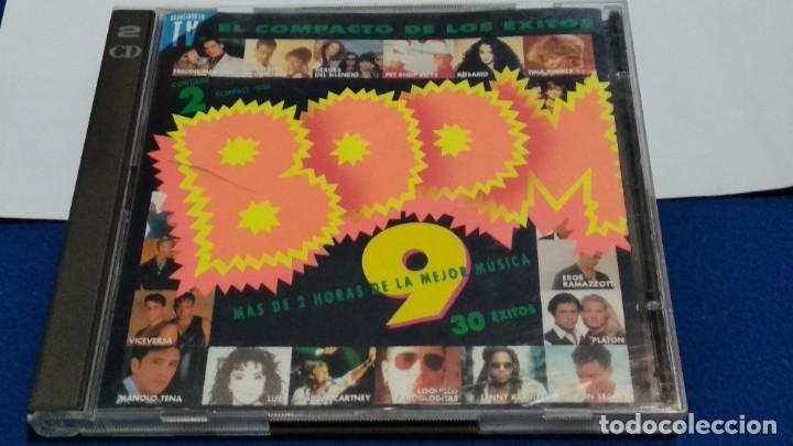 CDs de m&uacute;sica: CD DOBLE 2X CD ( BOOM 9 ) 1993 EMI:LOQUILLO,HEROES DEL SILENCIO, DEPECHE MODE, FREDDIE MERCURY