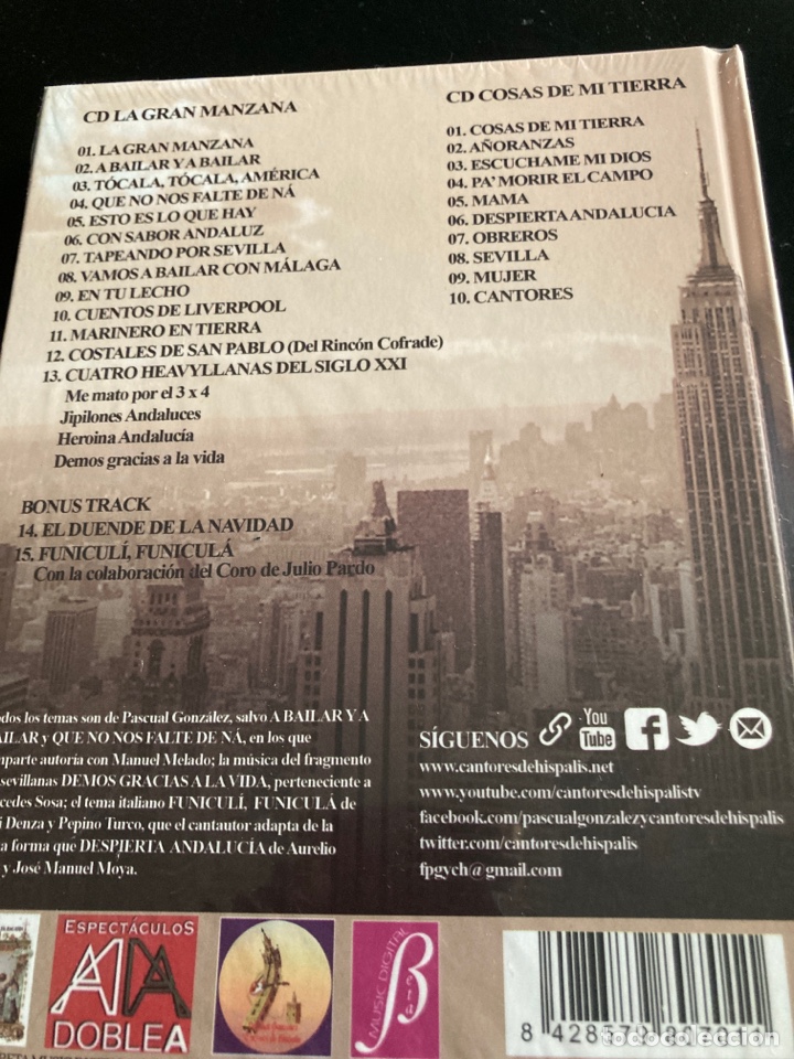 CDs de m&uacute;sica: Cantores de hispalis y pascual Gonz&aacute;lez - Foto 2