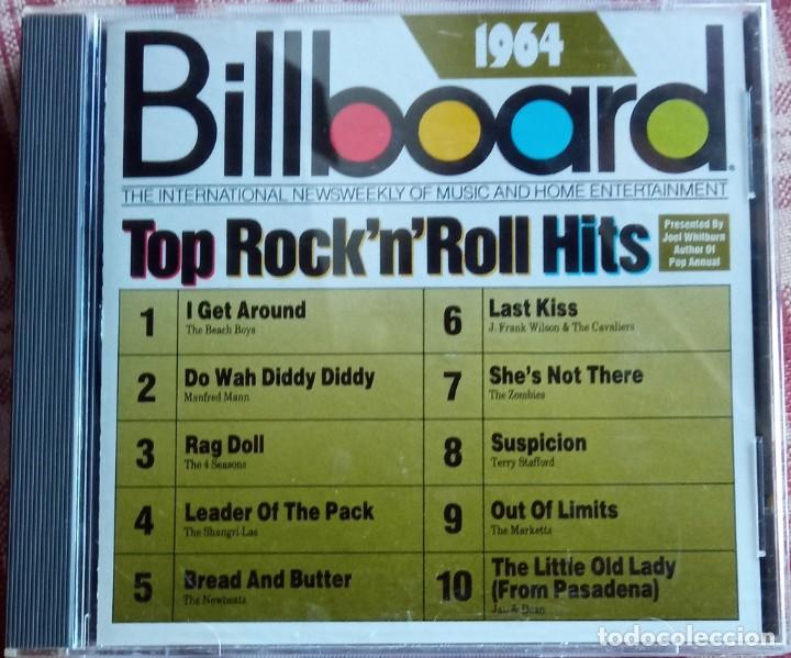 CDs de m&uacute;sica: Billboard 1964 Top RocknRoll Hits - Foto 1