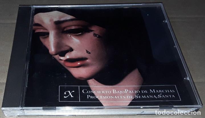 CDs de m&uacute;sica: CD - X CONCIERTO BAJO PALIO DE MARCHAS PROCESIONALES DE SEMANA SANTA- COFRADIA ZAMARRILLA -M&Aacute;LAGA