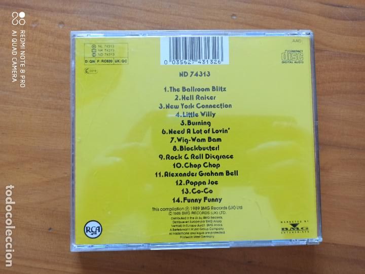 CDs de m&uacute;sica: CD THE SWEET - BLOCKBUSTERS (5K) - Foto 2
