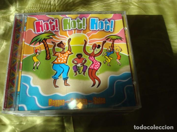 CDs de m&uacute;sica: HOT&iexcl; HOT&iexcl; HOT&iexcl; REGGAE-CALYPSO-SALSA. CD. IMPECABLE - Foto 1
