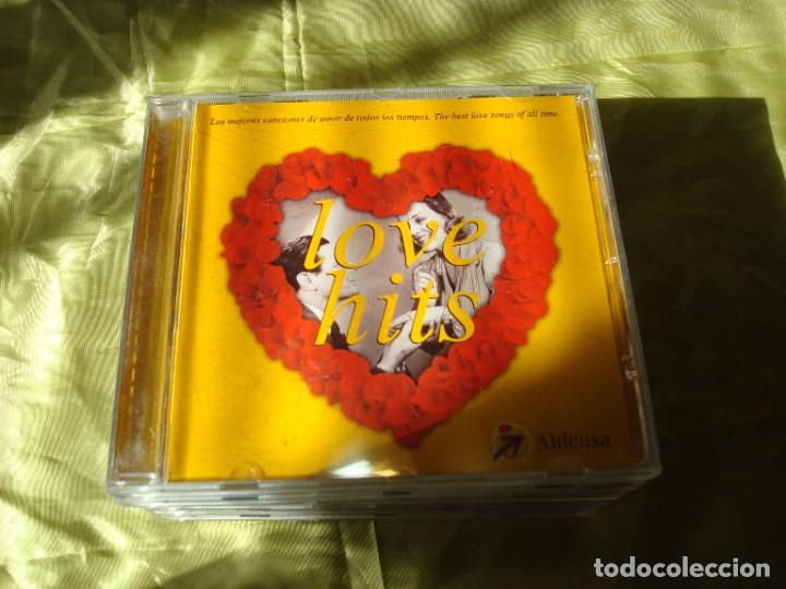 CDs de m&uacute;sica: LOVE HITS. ALDEASA, 2001. CD. - Foto 1