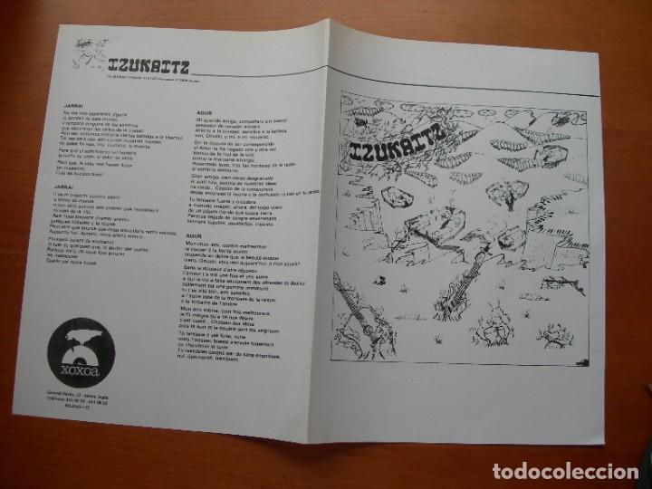 CDs de m&uacute;sica: IZUKAITZ / XXOXOA 1978 / LP - Foto 6
