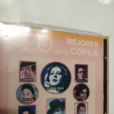 CDs de Música: LOS 20 MEJORES DE LA COPLA MOLINA, PIQUER, VALDERRAMA, ET 20 ÉXITOS NUEVO PRECINTADO Y DESCATALOGADO. Lote 275053848