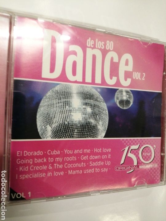 CDs de m&uacute;sica: DANCE DE LOS 80 VOLUMEN 2 18 &Eacute;XITOS - DESCATALOGADO - Foto 1