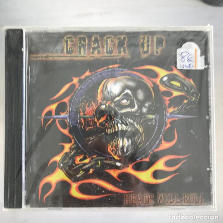 CDs de m&uacute;sica: CRACK UP - HEADS WILL ROLL - CD NUCLEAR BLAST 1998 - Foto 1