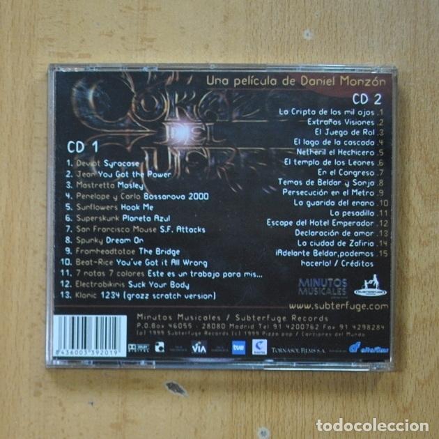 CDs de m&uacute;sica: VARIOS - EL CORAZON DEL GUERRERO - 2 CD - Foto 2