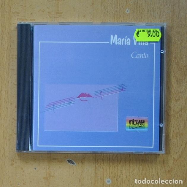 CDs de m&uacute;sica: MARIA VILLA - CANTO - CD - Foto 1