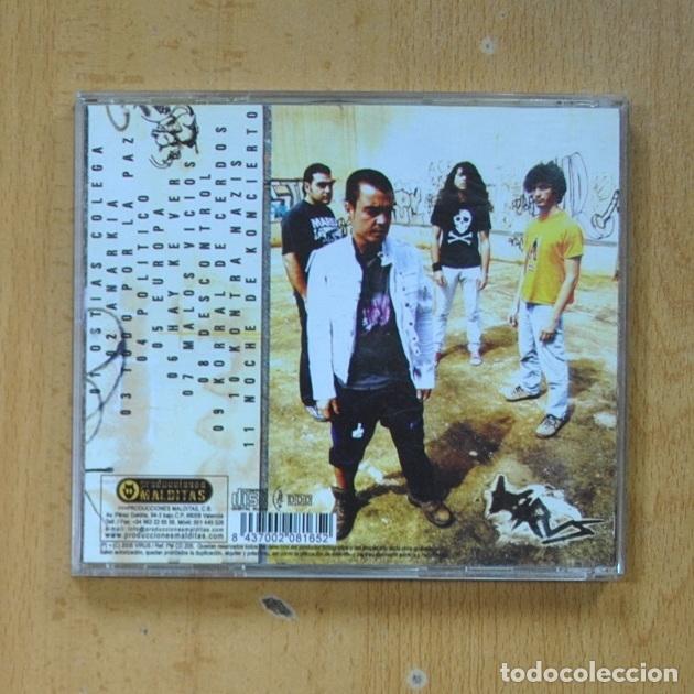 CDs de m&uacute;sica: VIRUS - MALOS VICIOS - CD - Foto 2