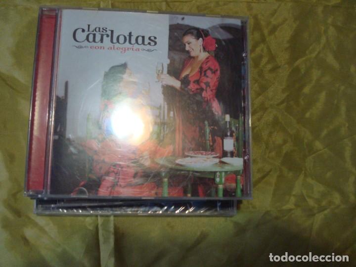 CDs de m&uacute;sica: LAS CARLOTAS. CON ALEGRIA. CD. - Foto 1