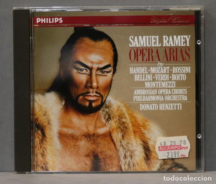 CDs de m&uacute;sica: CD. OPERA ARIAS. RAMEY. RENZETTI - Foto 1