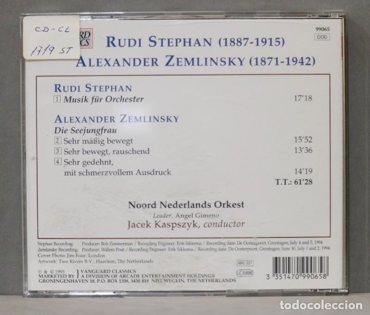 CDs de m&uacute;sica: CD. ZEMLINSKY. STEPHAN. KASPSZYK - Foto 2