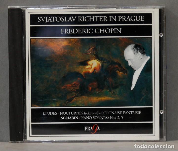 CDs de m&uacute;sica: CD. RICHTER IN PRAGUE. CHOPIN - Foto 1