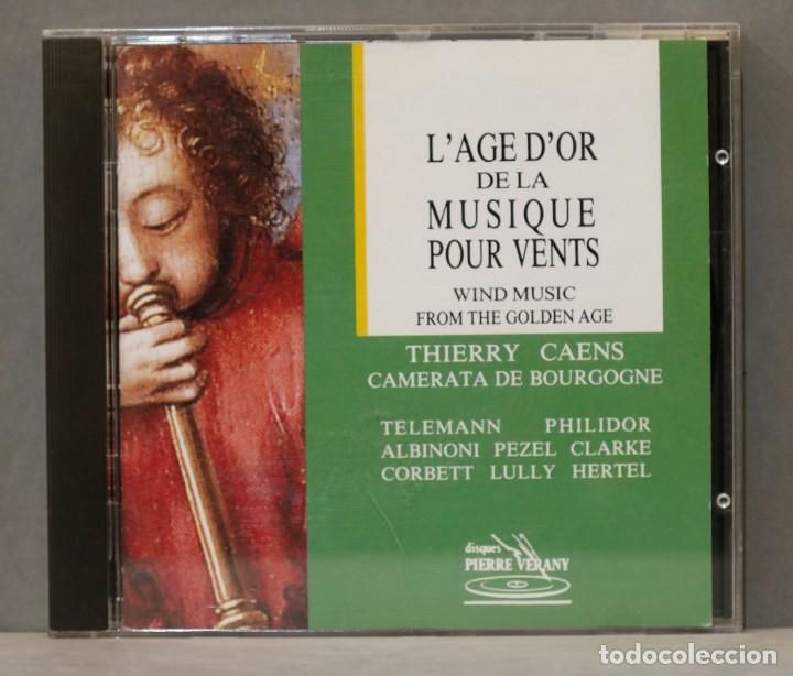 CDs de Musique: CD. L&acute;AGE D&acute;OR DE LA MUSIQUE POUR VENTS. CAENS