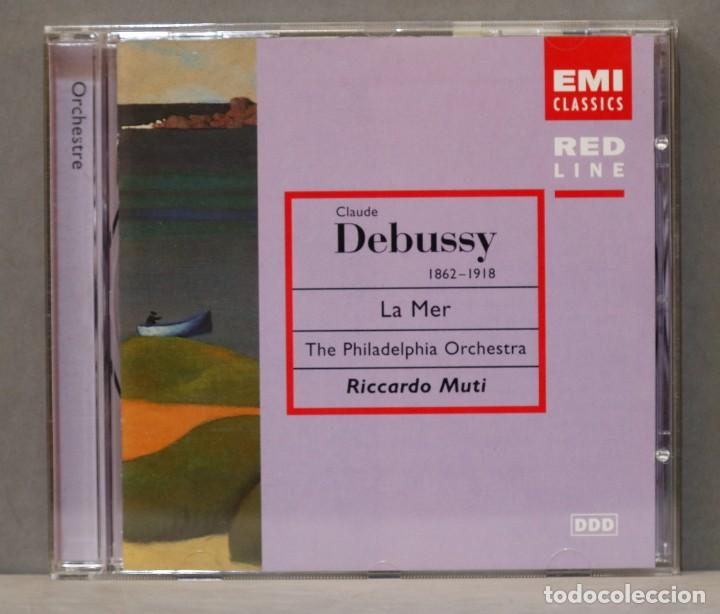 CDs de m&uacute;sica: CD. CLAUDE DEBUSSY. LA MER. MUTI - Foto 1