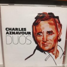 CDs de Música: DOBLE CD CHARLES AZNAVOUR. DUOS CON CELINE DION, JULIO IGLESIAS, LAURA PAUSINI, ELTON JOHN, ETC