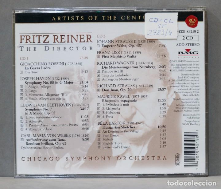 CDs de m&uacute;sica: 2 CD. REINER. THE DIRECTOR - Foto 2