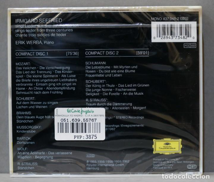 CDs de m&uacute;sica: CD. SEEFRIED. LIEDER. WERBA. PRECINTADO - Foto 2