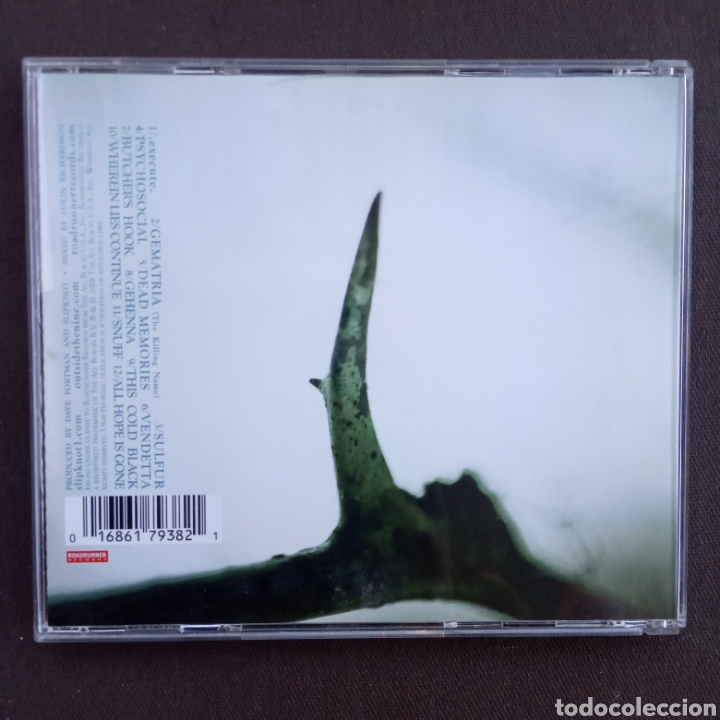 CDs de m&uacute;sica: Cd SLIPKNOT &rdquo;ALL HOPE IS GONE&rdquo; - Foto 2