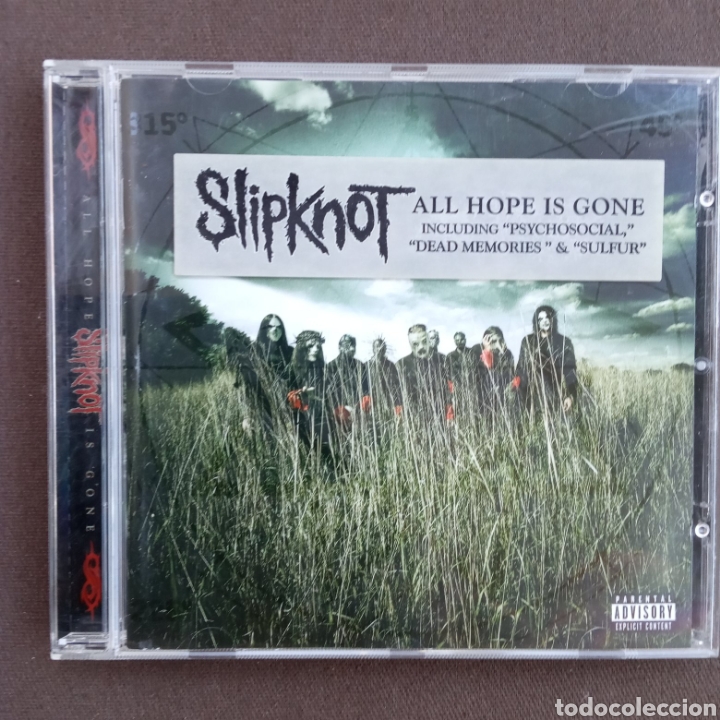 CDs de m&uacute;sica: Cd SLIPKNOT &rdquo;ALL HOPE IS GONE&rdquo; - Foto 1