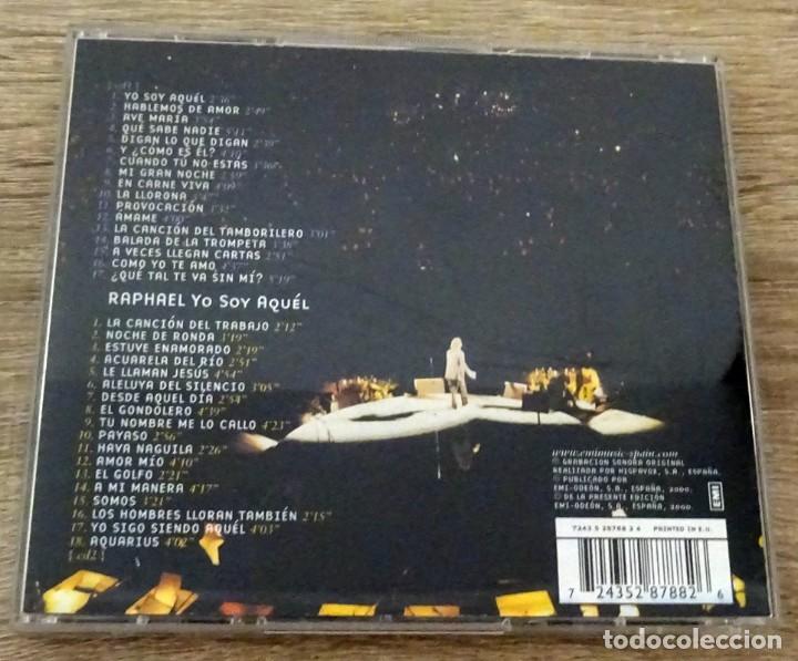 CDs de m&uacute;sica: RAPHAEL YO SOY AQU&Eacute;L (2 CD) - Foto 4