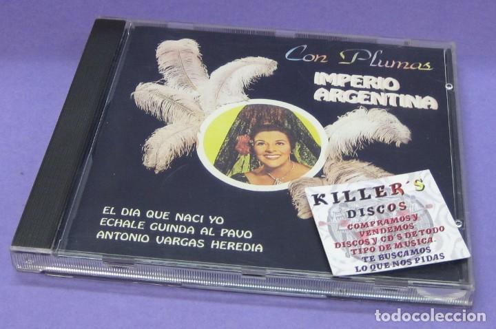 CDs de m&uacute;sica: Imperio Argentina Con Plumas - CD - Foto 1