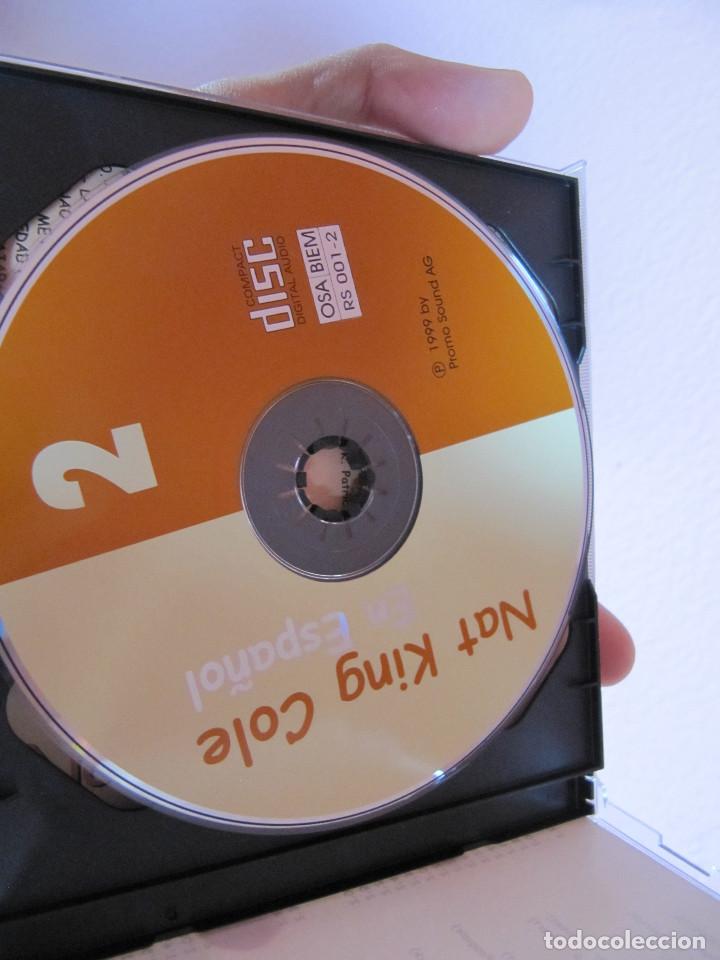 CDs de m&uacute;sica: NAT KING COLE EXITOS EN ESPA&Ntilde;OL 2 COMPACTOS-RARO - Foto 4