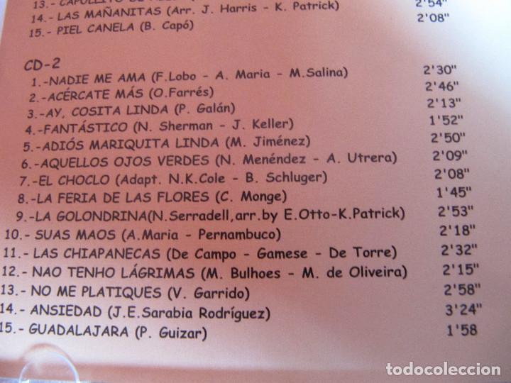 CDs de m&uacute;sica: NAT KING COLE EXITOS EN ESPA&Ntilde;OL 2 COMPACTOS-RARO - Foto 6