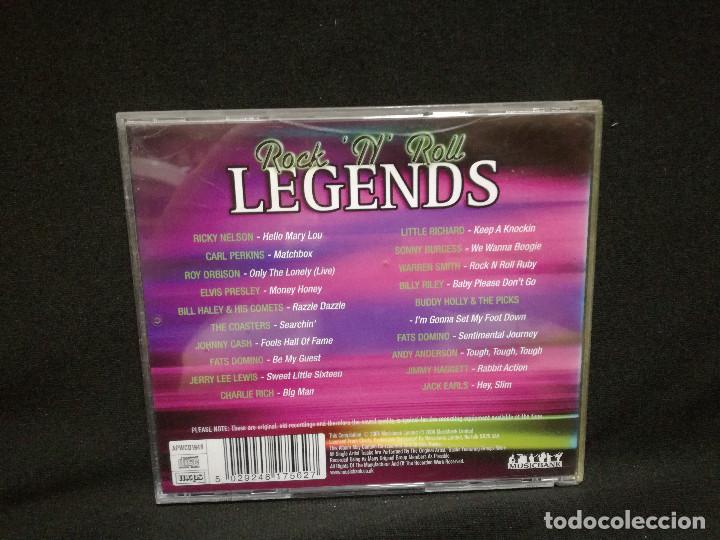 CDs de m&uacute;sica: CD - ROCK N ROLL LEGENDS - HELLO MARY LOU - Foto 2