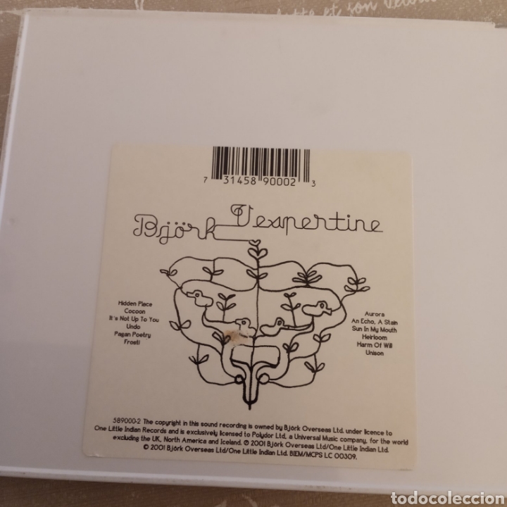 CDs de m&uacute;sica: Cd BJ&Ouml;RK &rdquo;VESPERTINE&rdquo; - Foto 2