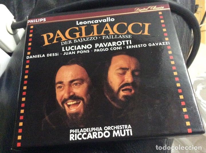 CD di Musica: leoncavallo pagliacci pavarotti mutti Riccardo muti con libreto