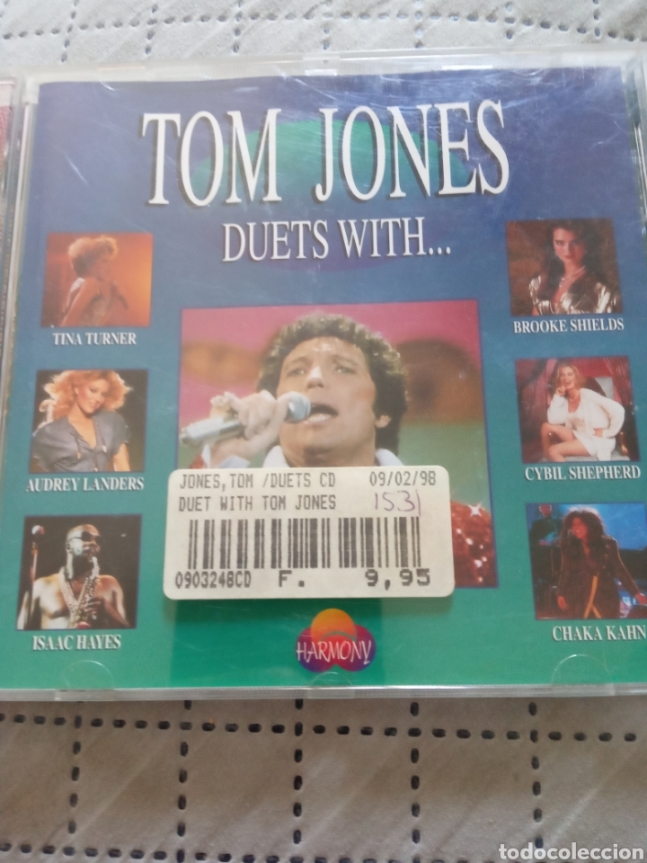 CDs de m&uacute;sica: Cd TOM JONES &rdquo; DUETS WITH...&rdquo; - Foto 1