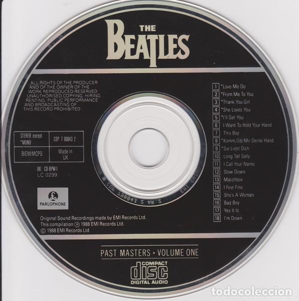 CDs de m&uacute;sica: THE BEATLES. PAST MASTERS. VOLUME ONE - Foto 3