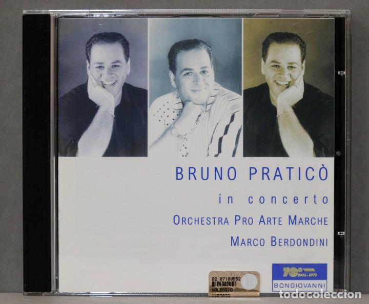 Musik-CDs: CD. BRUNO PRATICO IN CONCERTO. BERDONDINI